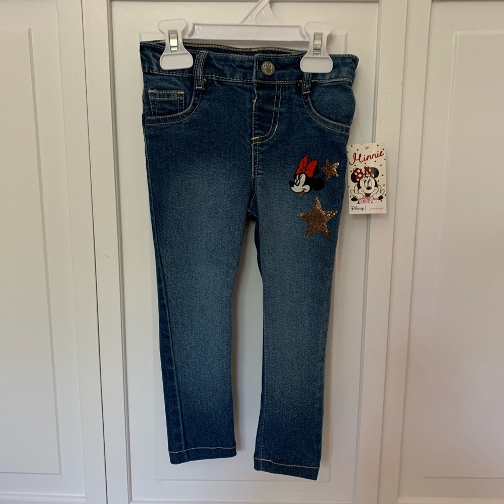 New with tags Toddler Minnie Mouse Jeans